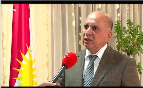 Kurdistan President's chief of staff, Fuad Hussein: "“There must be a good relationship between Kurds everywhere, especially because we are facing the same enemy."