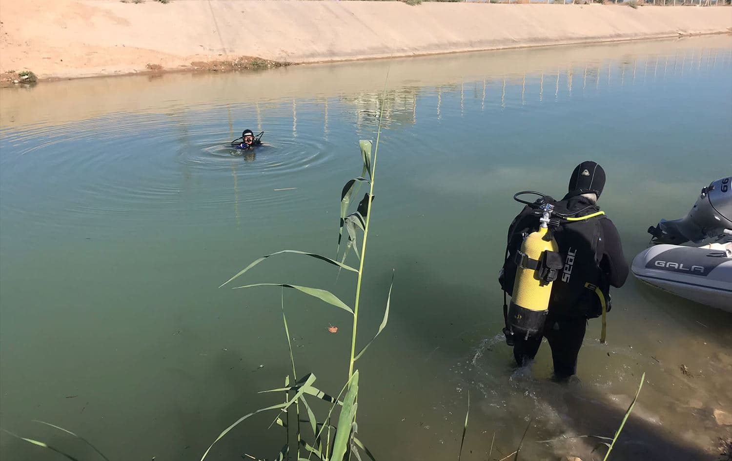 Riha: 2 pismamên ku navên wan jî wek hev bûn di kanala avê de xeniqîn