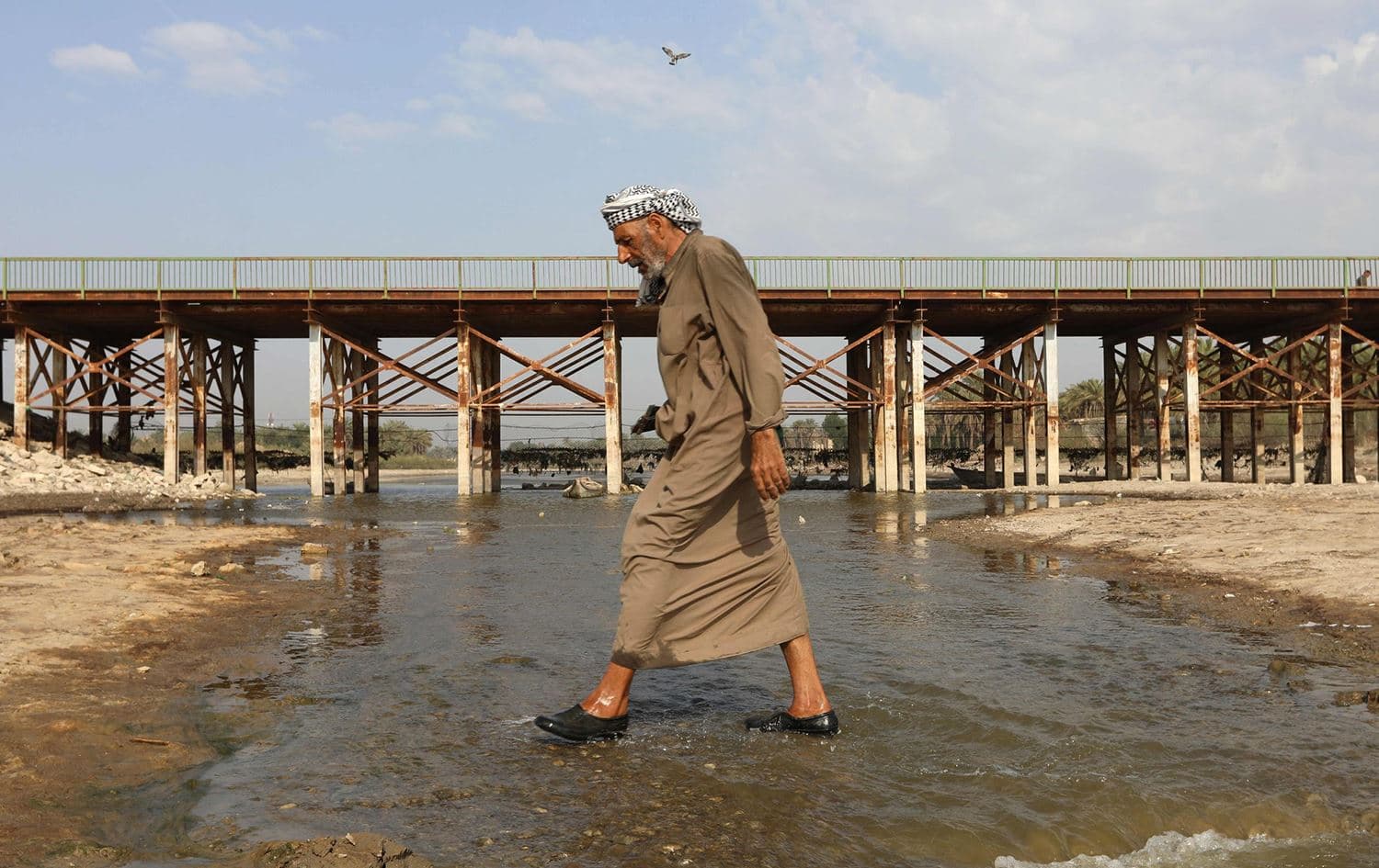 اثار نقص الاطلاقات المياه على العراق