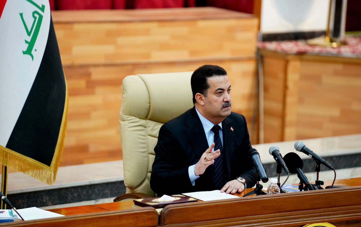 محەممەد شیاع سوودانی، سەرۆکوەزیرانی عێراق. 