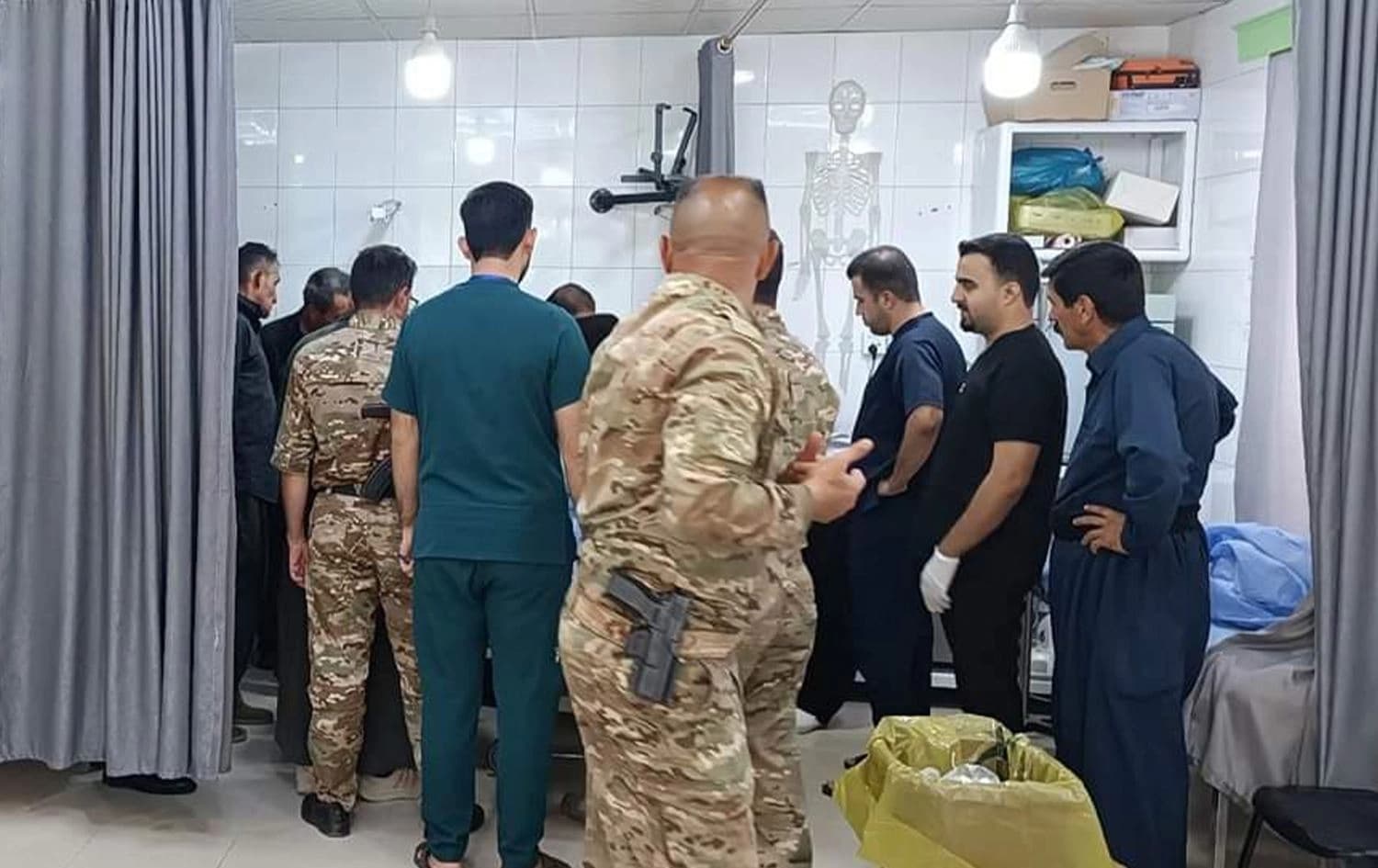 نەخۆشخانەی شەهیدان لە پێنجوێن. 