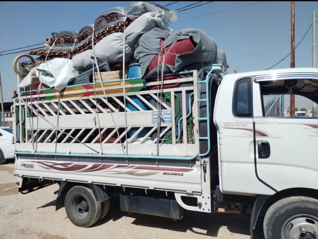 The return of Yazidis from Duhok province to Shingal. Date: August 11, 2023. Photo: Rudaw