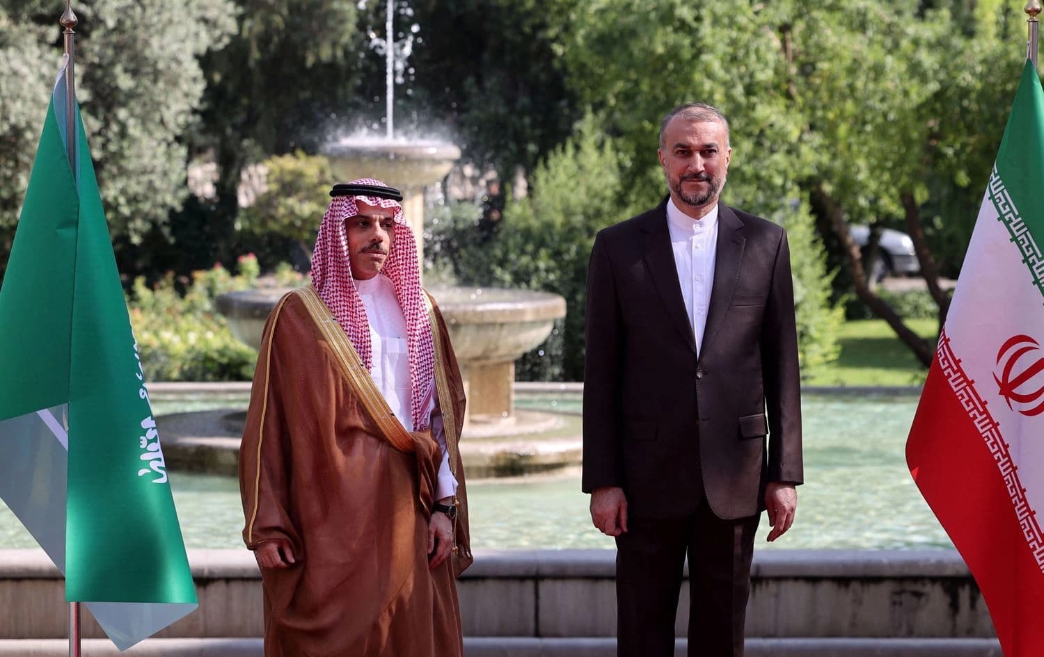 وەزیری دەرەوەی ئێران و هاوتا سعودیەکەی. 