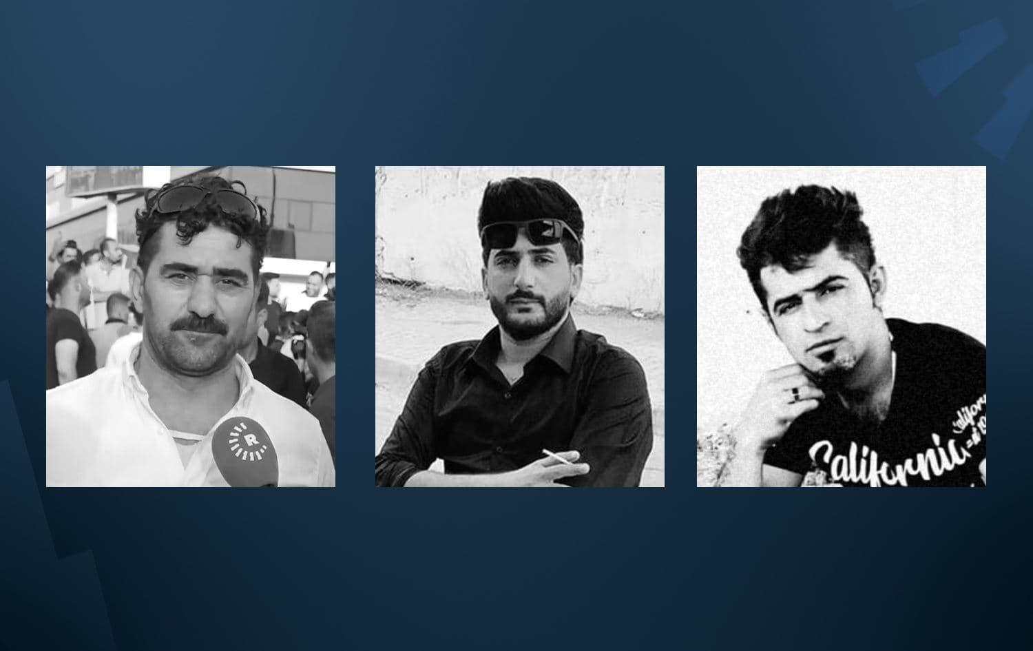 Kerkük'te hayatını kaybeden Hawkar Abdullah, Heval Star Said ile Samed Muhammed Ramazan