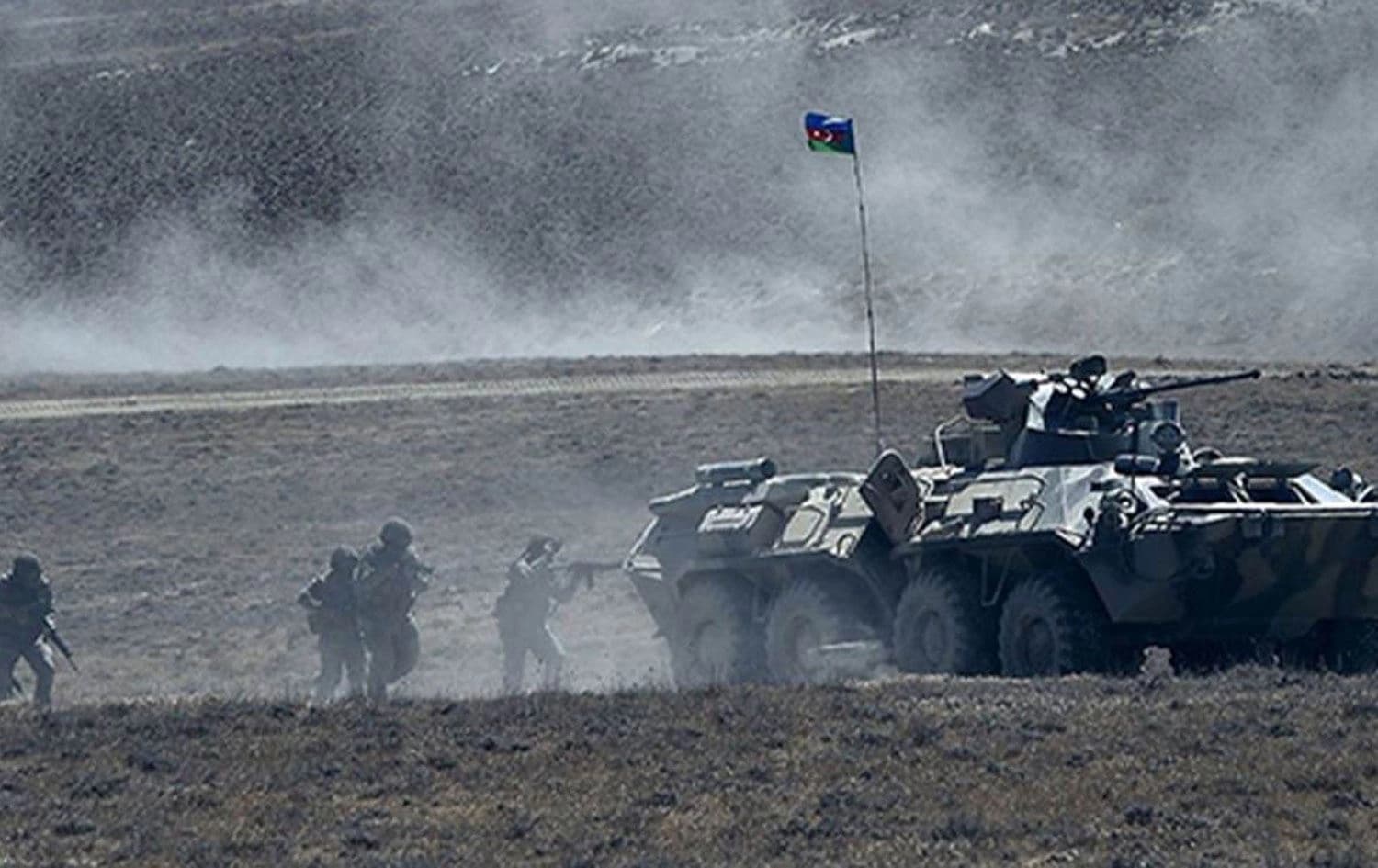 Karabağ'da Azerbaycan ordusu