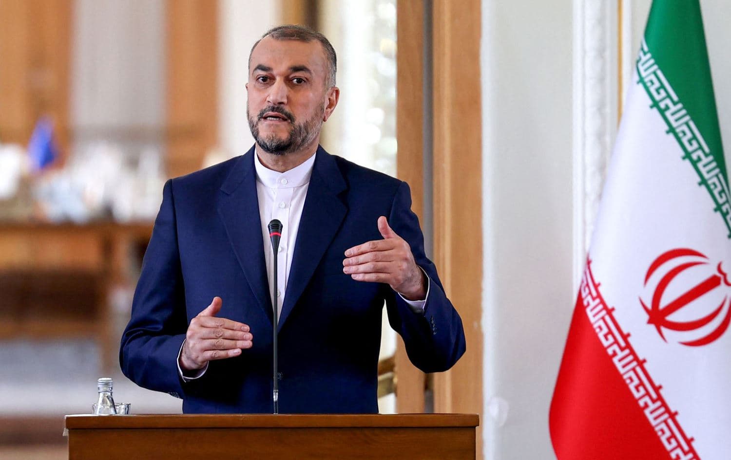 Washington denies Iranian top diplomat's visit request