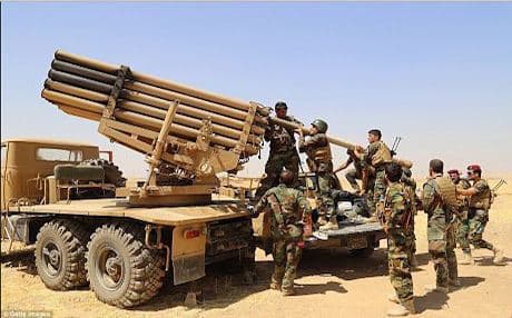 Peshmerga with heavy weapons will be flying to Turkey on Tuesday.  