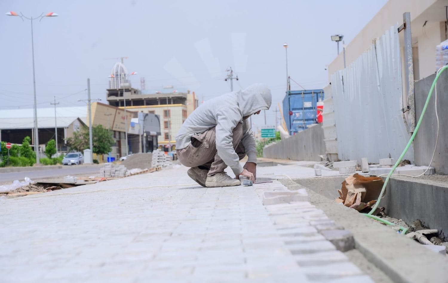 کرێکارێک لەکاتی کارکردنیدا لە هەرێمی کوردستان، وێنە: بڵند تاهیر - رووداو