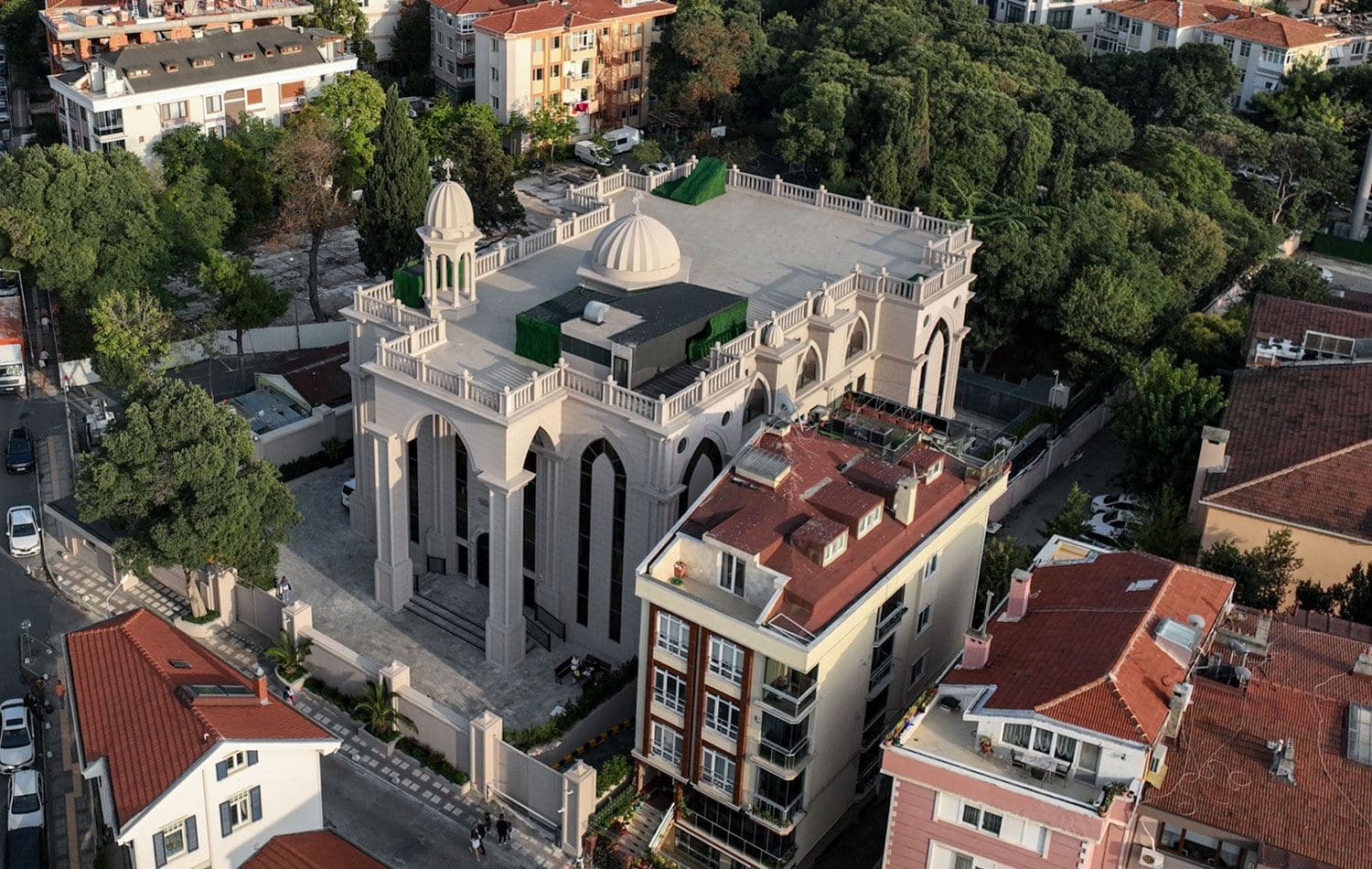 Kilise Yeşilköy'de Latin Katolik Mezarlığı'nın bulunduğu alanda inşa edildi. / AA