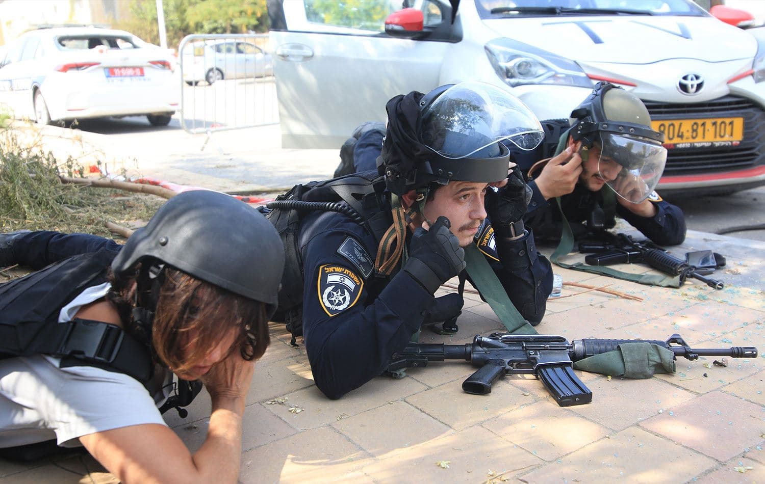 İsrail'in sınır hattında opersyonları sürüyor / AA