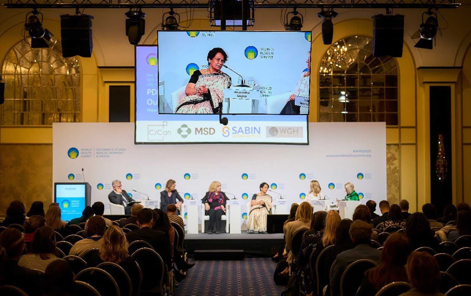 لووتکەی تەندروستیی جیهانی ، وێنە: World Health Summit