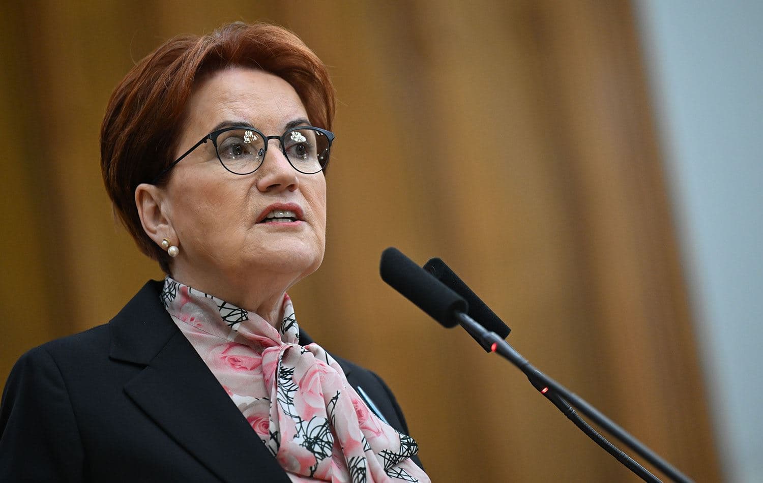 Meral Akşener partisinin grup toplantısında konuştu. / AA