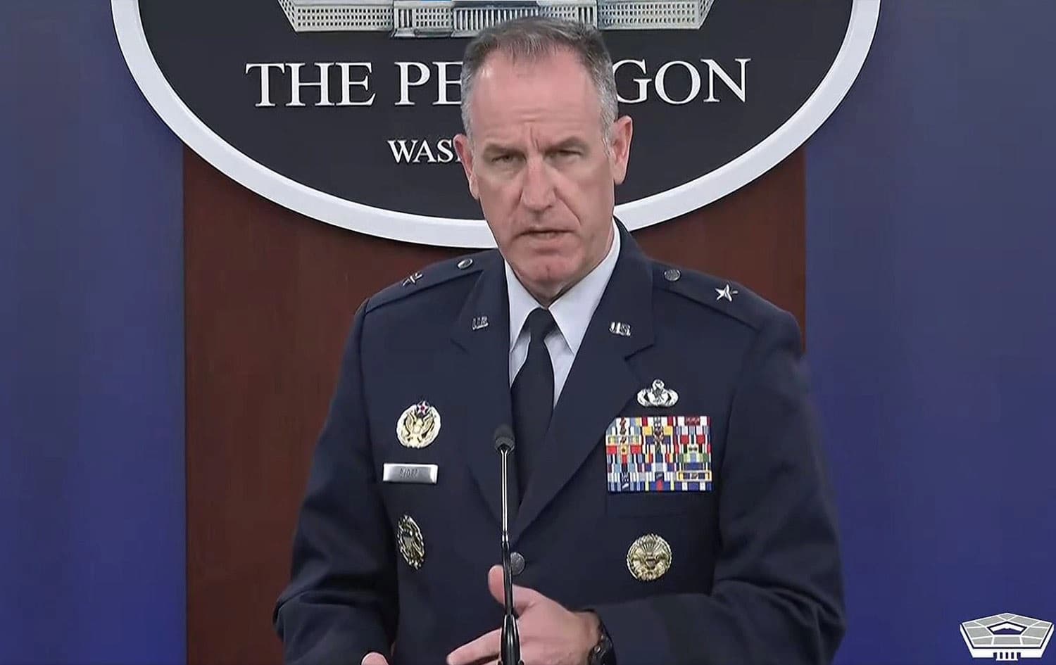 Berdevkê Wezareta Parastinê ya Amerîkayê General Patrick Ryder 