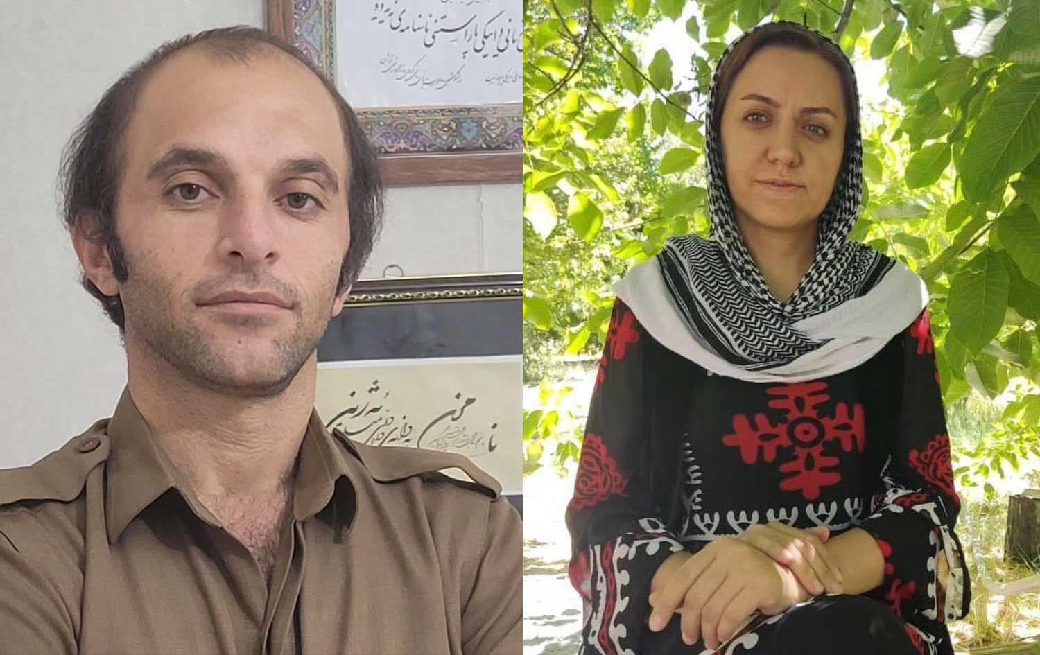 ئەو دوو مامۆستایەی سنە کە لەلایەن دادگەی شۆڕشی سنەوە سزای بەندکردنیان بۆ دەرچووە.