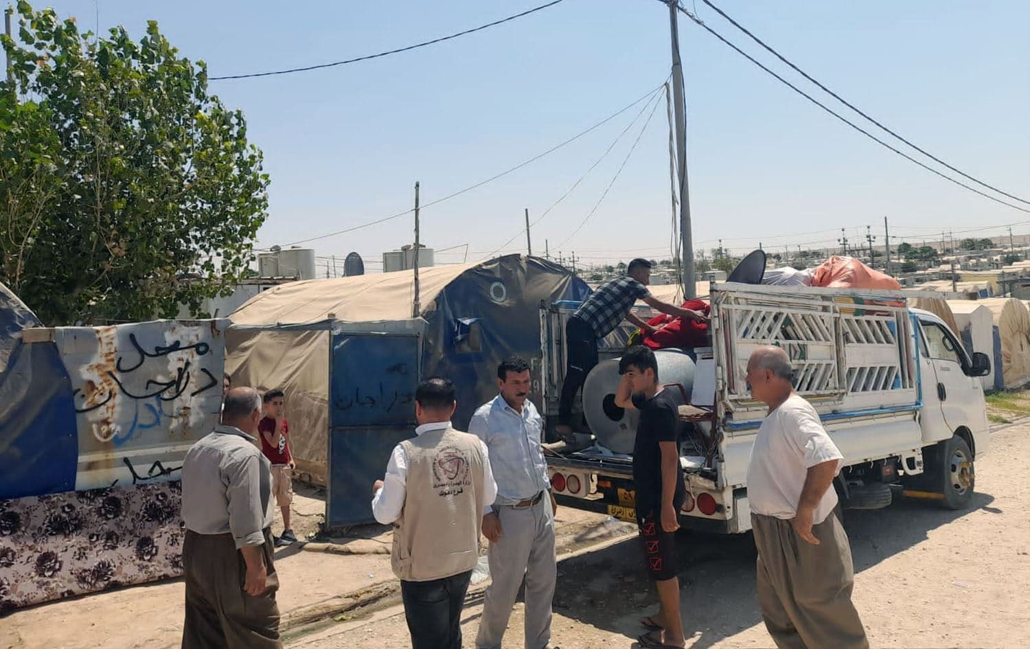 Foto: Irak Göç ve Yerinden Edilmişler Bakanlığı
