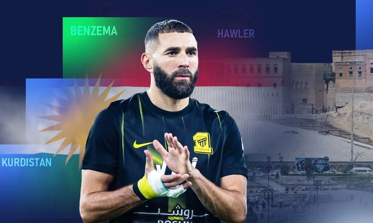 Karim Benzema, Wêne: Rûdaw Grafîk