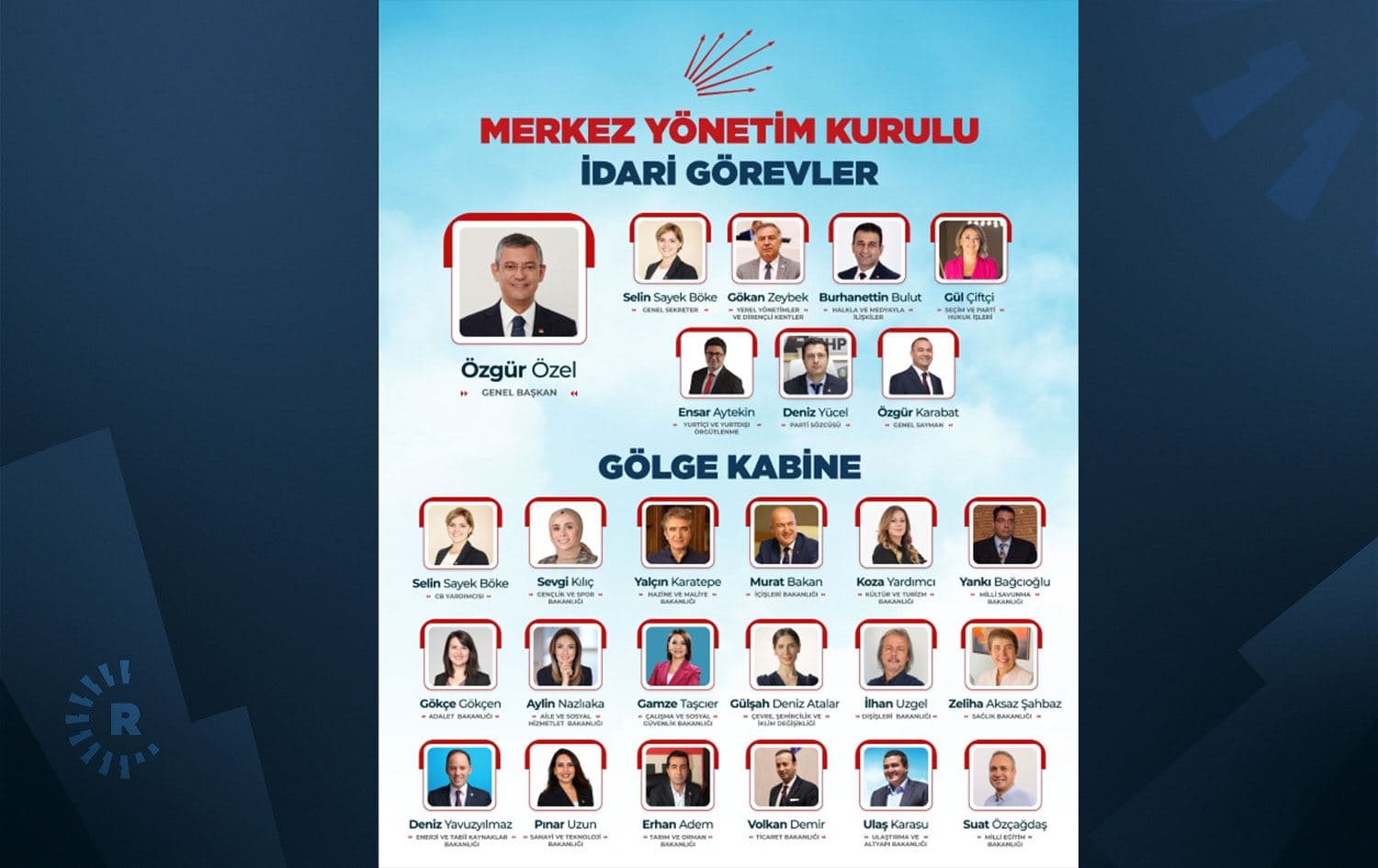 CHP'nin yeni MYK'sı belli oldu