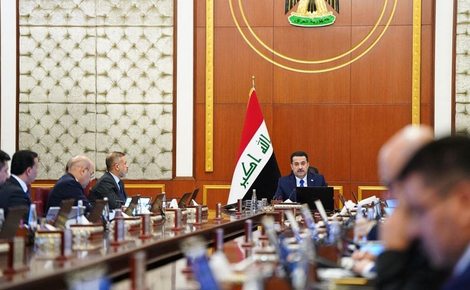 Iraq's Council of Ministers meeting in Baghdad on December 12, 2023. Photo: PM's office 