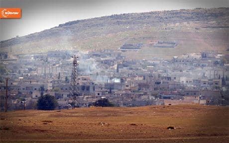 Fighting concentrated around four villages west of Kobane.