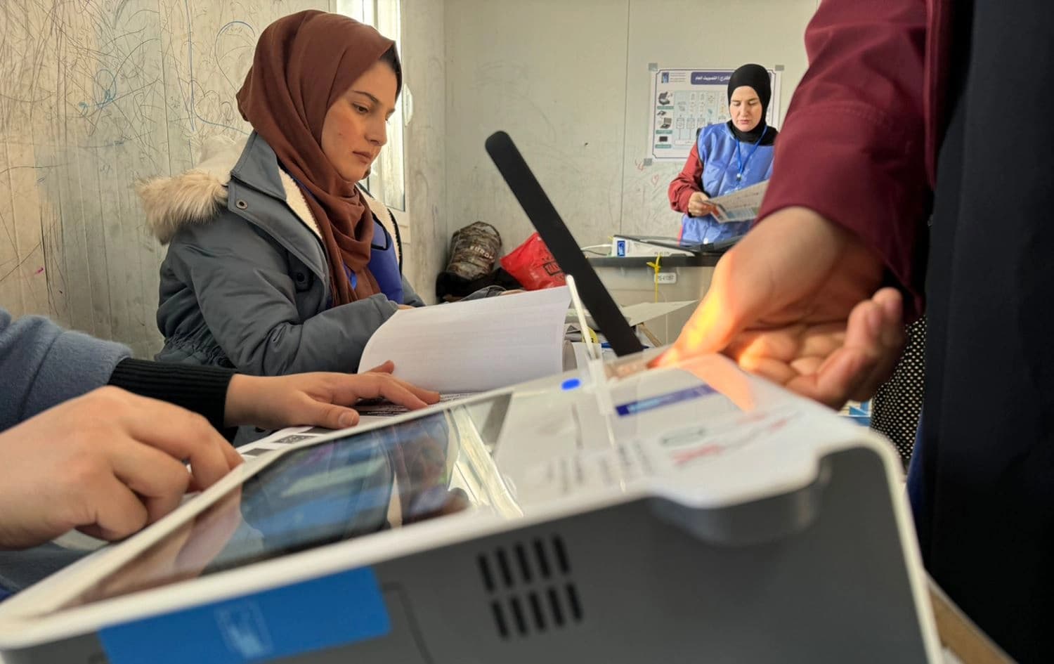 ئامێرێکی دەنگدان. 
