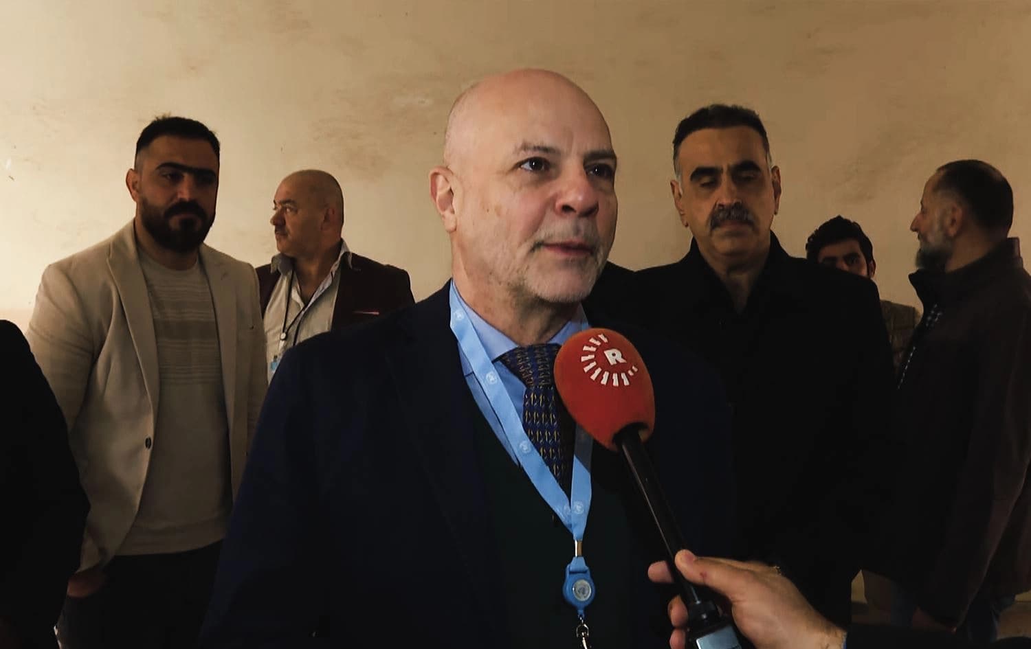 Deputy Chief of United Nations Assistance Mission for Iraq (UNAMI) Claudio Cordone. Photo: Rudaw
