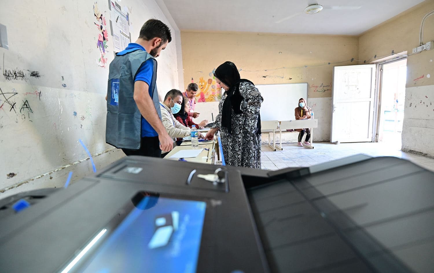 Rêjeya dengdana giştî û taybet a hilbijartinên encûmenên parêzgehan eşkere bûn / Wêne: Rûdaw