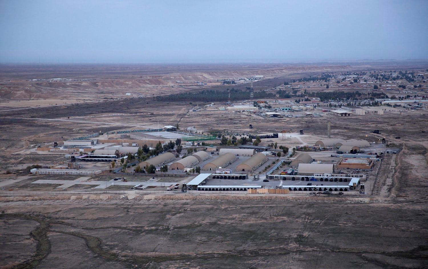 Ain al-Asad airbase in western Iraq's Anbar province on December 29, 2019. Photo: AP