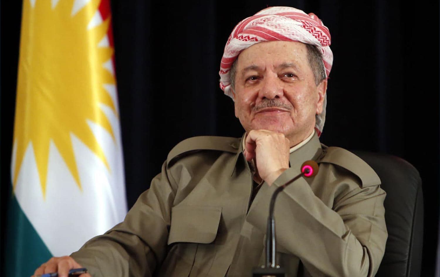 سەرۆک مەسعود بارزانی.