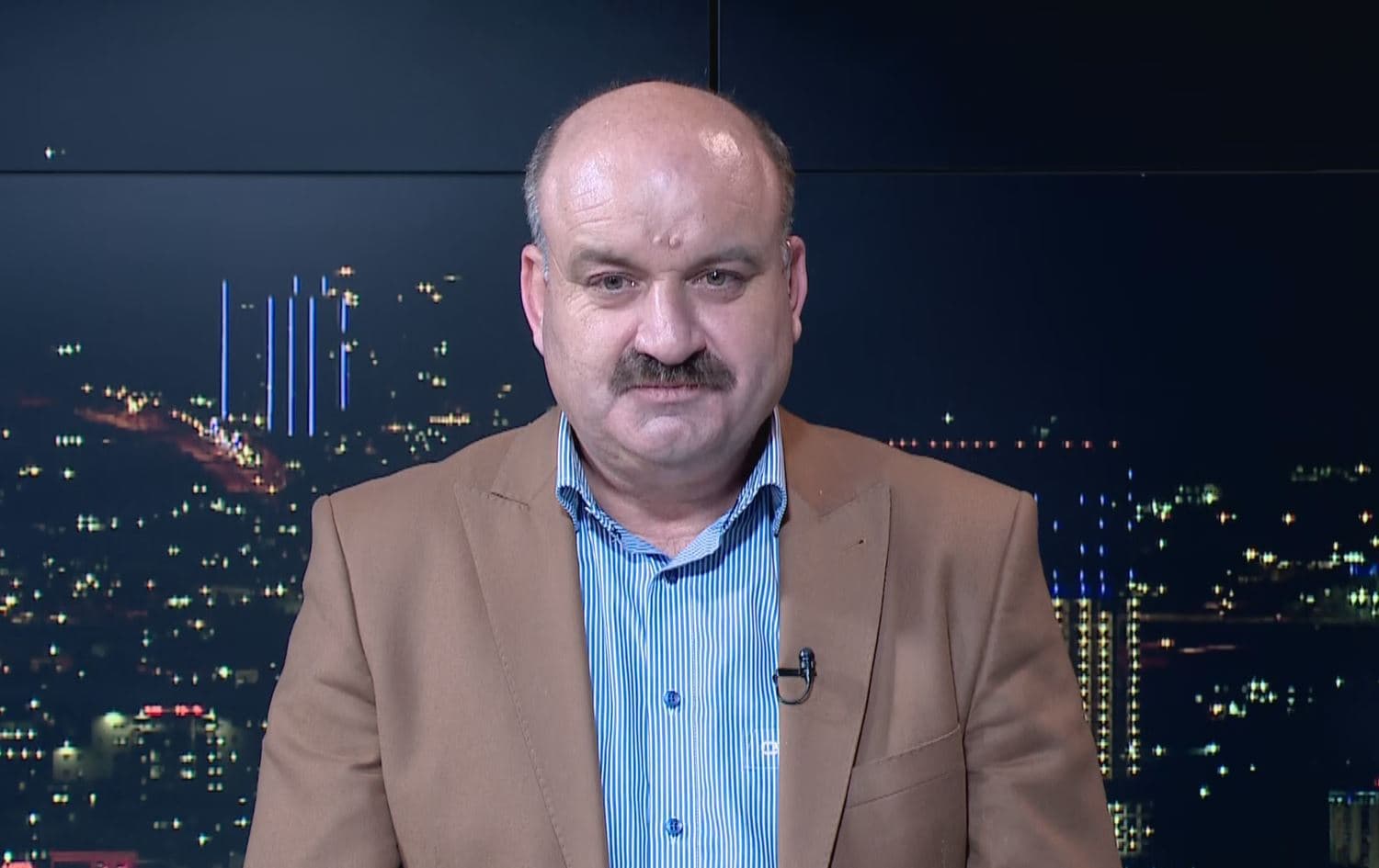 Ali Omar, Nineveh’s deputy governor, speaking to Rudaw on December 27, 2023. Photo: Rudaw/screengrab