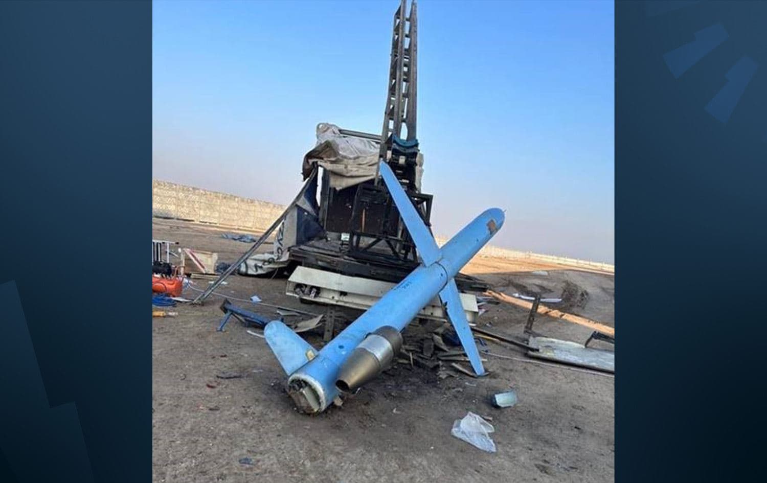 US claims Iraqi security forces seized Iranian missile in Babel on January 3, 2023. Photo: CENTCOM