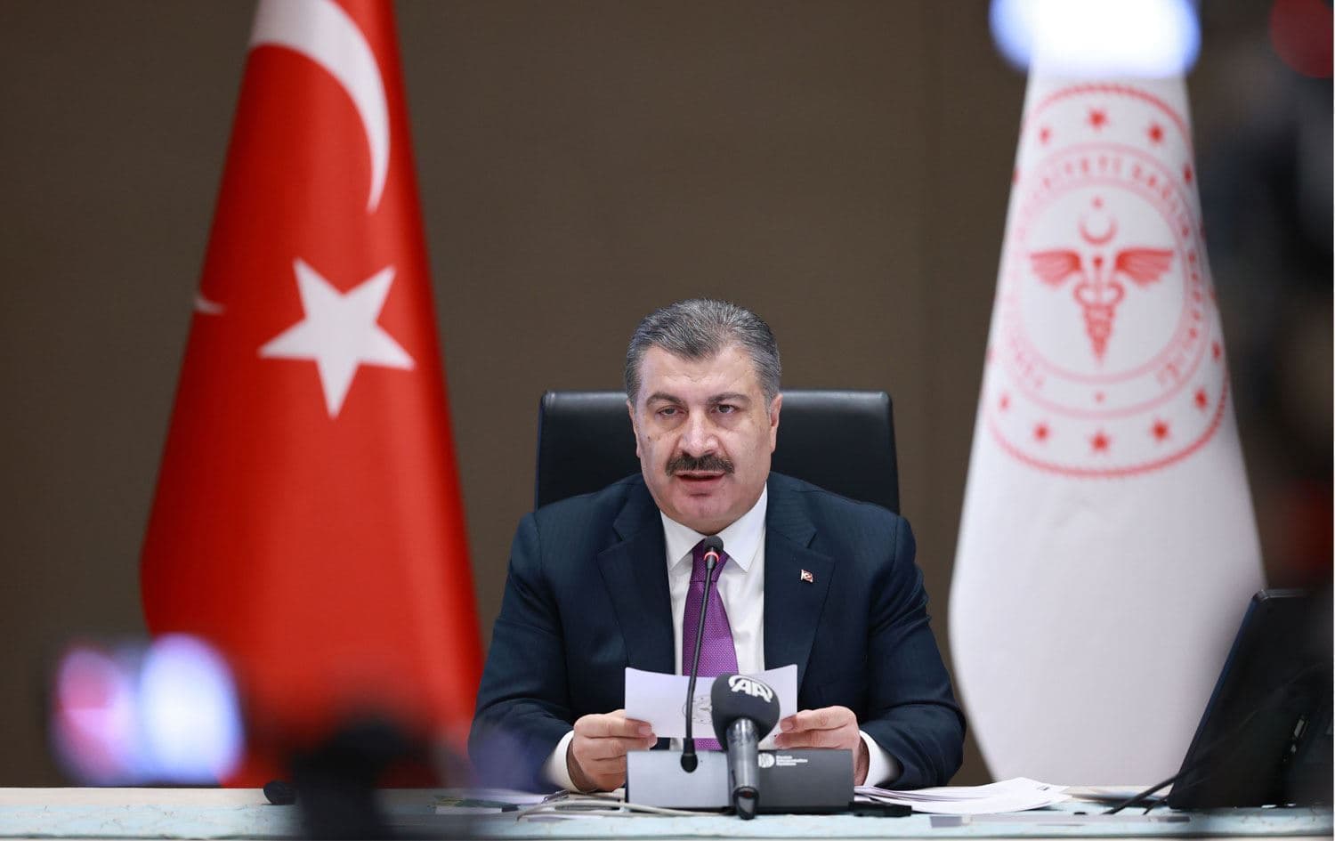 Türkiye Sağlık Bakanı Fahrettin Koca / AA