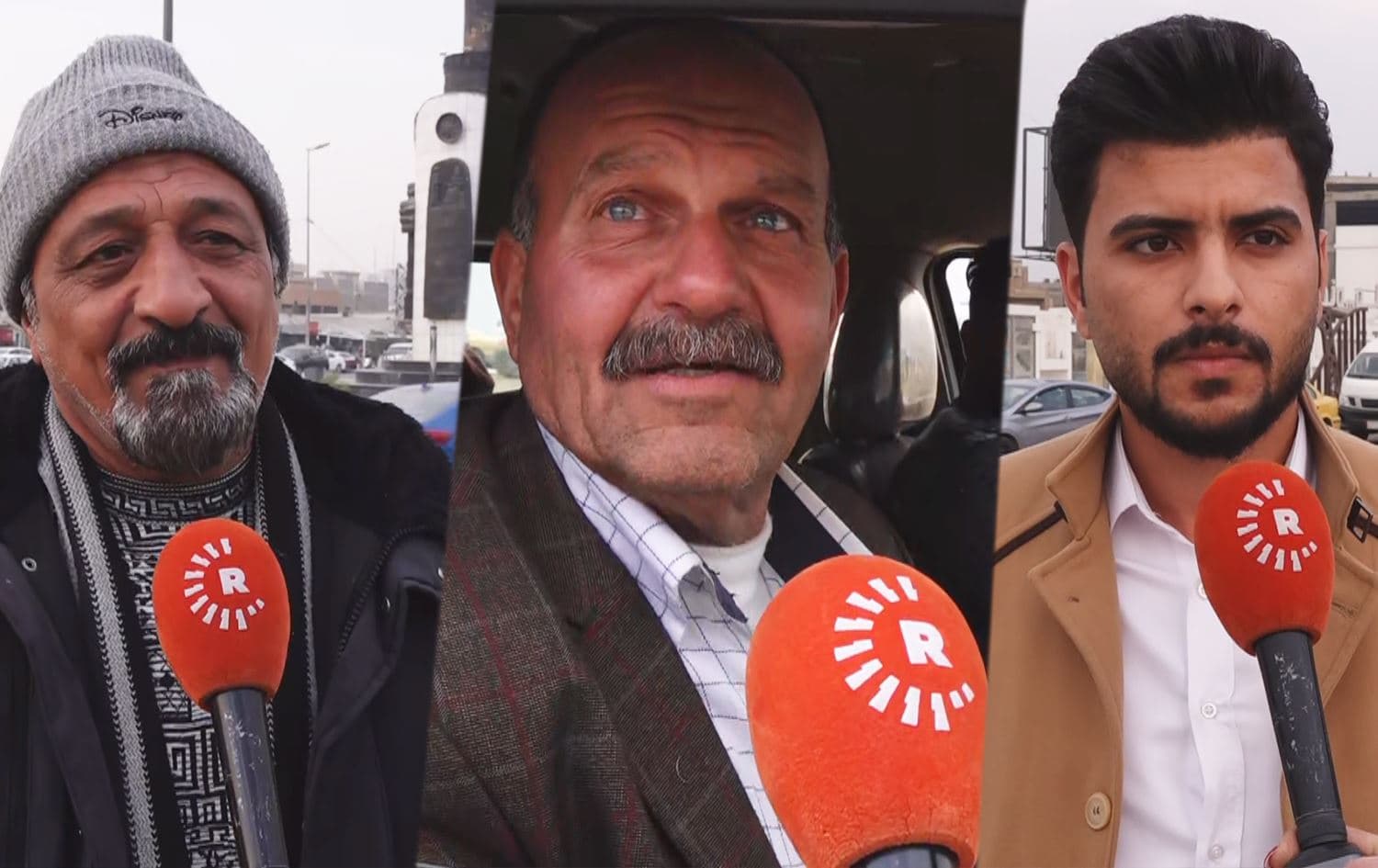 Iraqis speak about impact of a potential US troops withdrawal from Iraq on January 12, 2024. Photo: Rudaw 