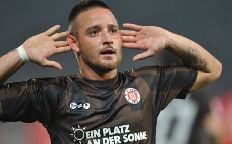 Deniz Naki on the field. AFP file photo.