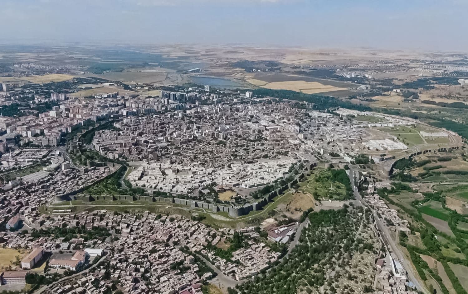 Aerial footage of Diyarbakir (Amed). Photo: Rudaw