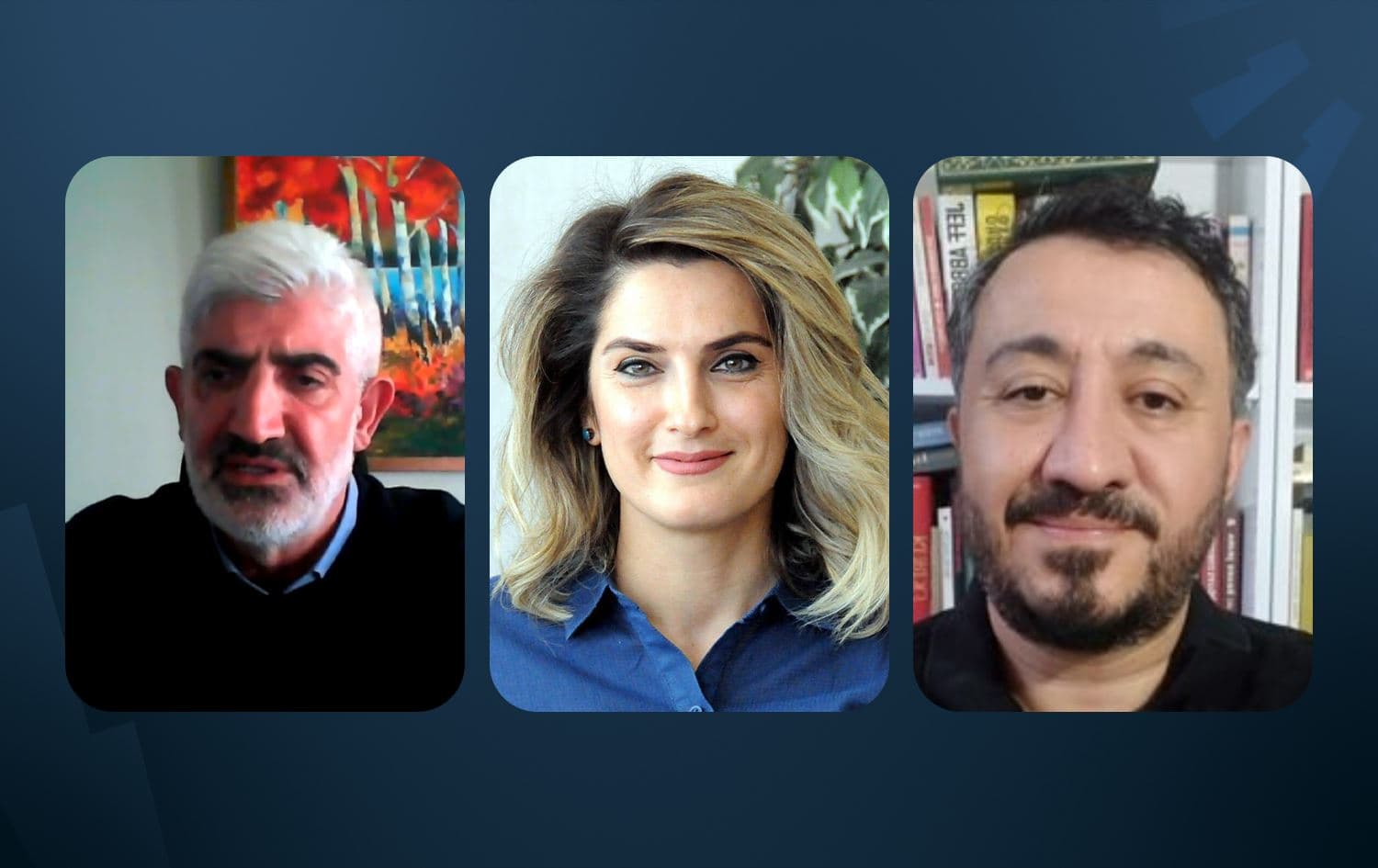 İhsan Aktaş, Başak Demirtaş ve Kemal Özkiraz