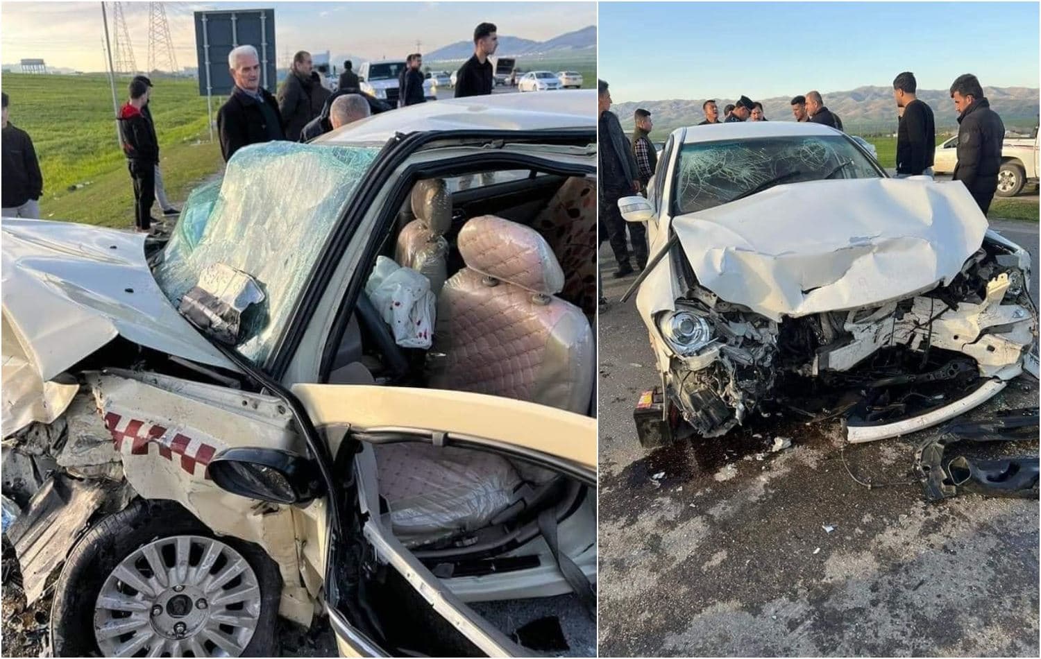  لە رووداوێکی هاتووچۆدا لە سنووری زەڕایەن کەسێک گیانی لەدەستدا و نۆی دیکە بریندار بوون 