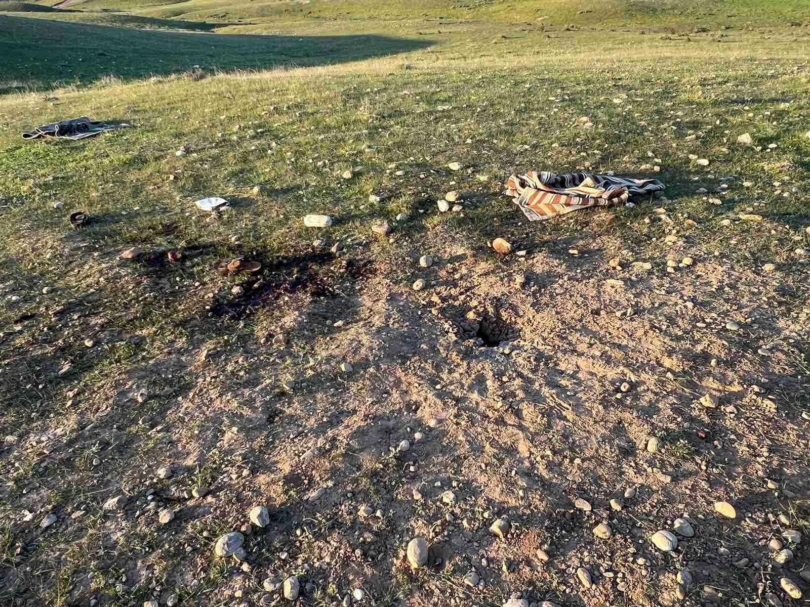 Aftermath of a landmine blast in Kirkuk on March 8, 2024. Photo: Rudaw 