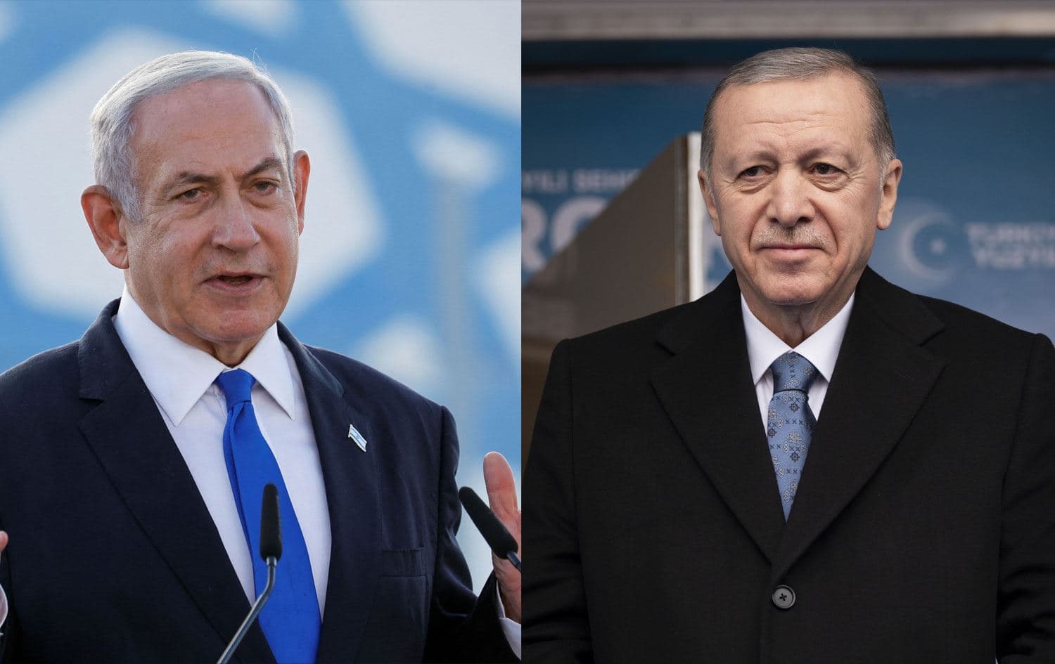 Benjamin Netanyahu û Recep Tayyîp Erdogan