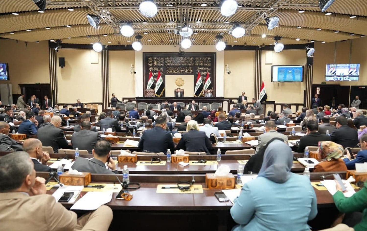 A session of the Iraqi parliament on February 13, 2024. Photo: Muhsin al-Mandalawi/Facebook