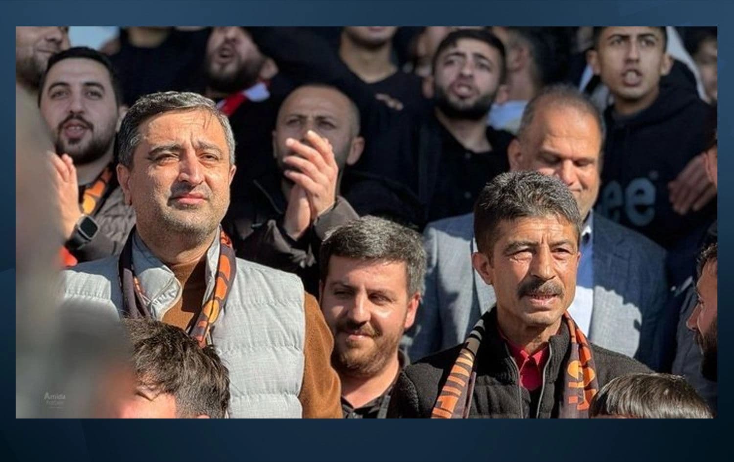 Serkan Ramanli (li milê çepê) û Mehdî Oztuzun/Wêne: Arşîv