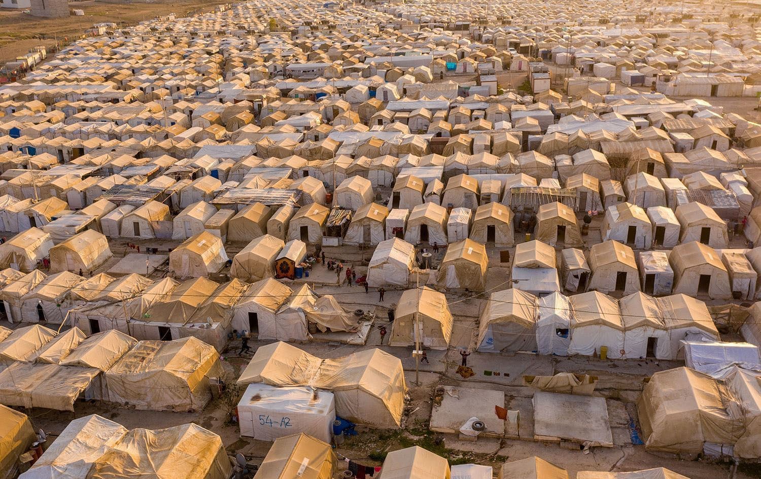 The Sharya camp in Kurdistan Region's Duhok province. Photo: Bilind T. Abdullah/Rudaw
