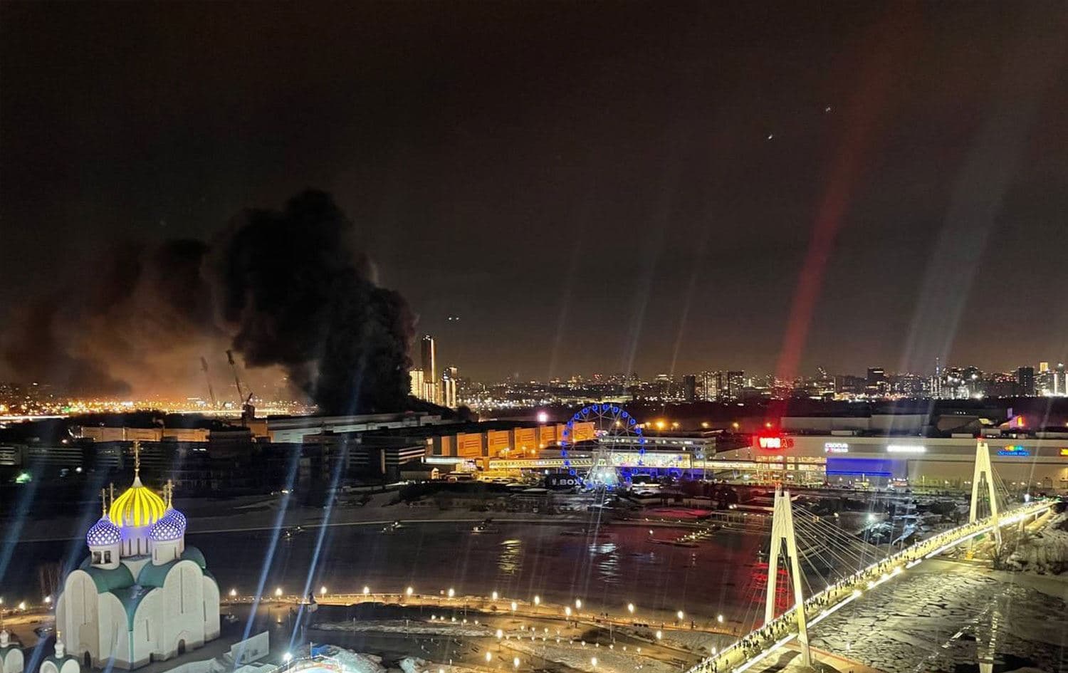 Moskova'da silahlı saldırı Foto: AA