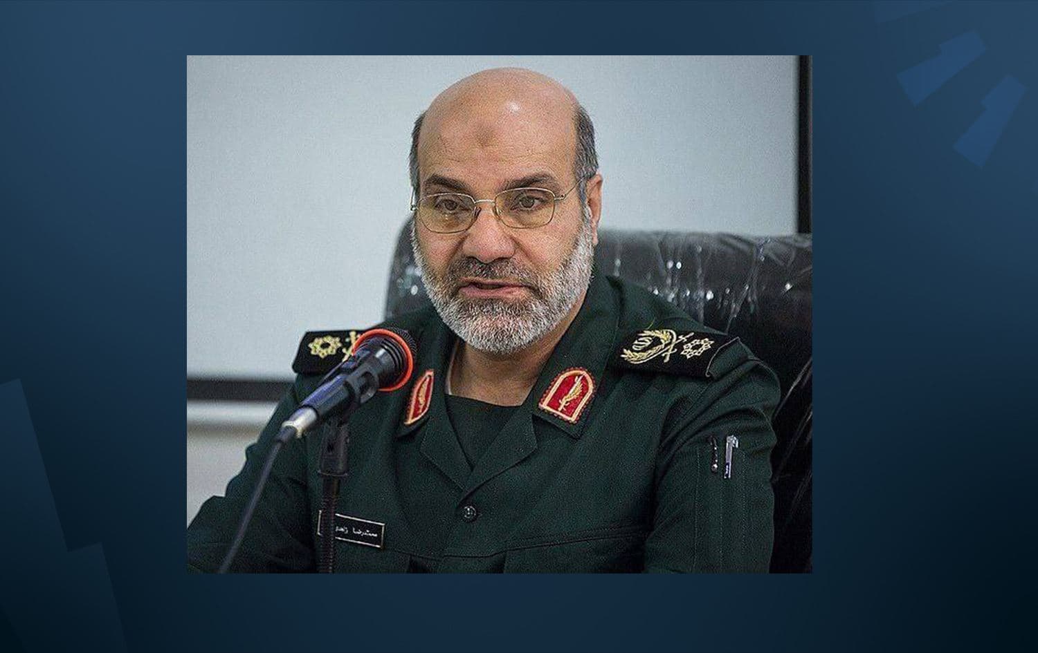 Iran's IRGC Quds Force commander Mohammad Reza Zahedi. Photo: SANA, IRGC