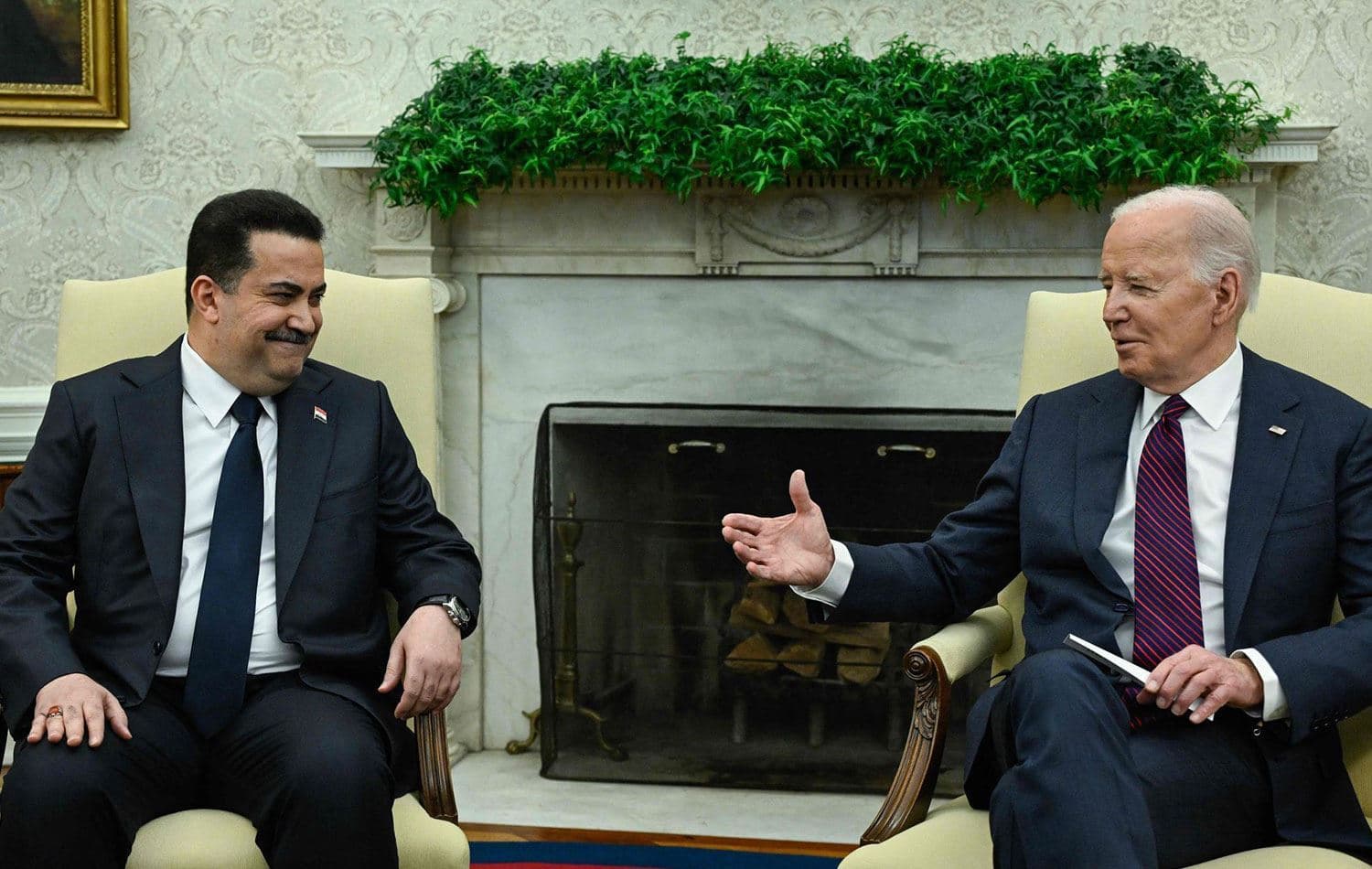 Biden û Sûdanî li Koşka Spî civiyan / Wêne: Rûdaw