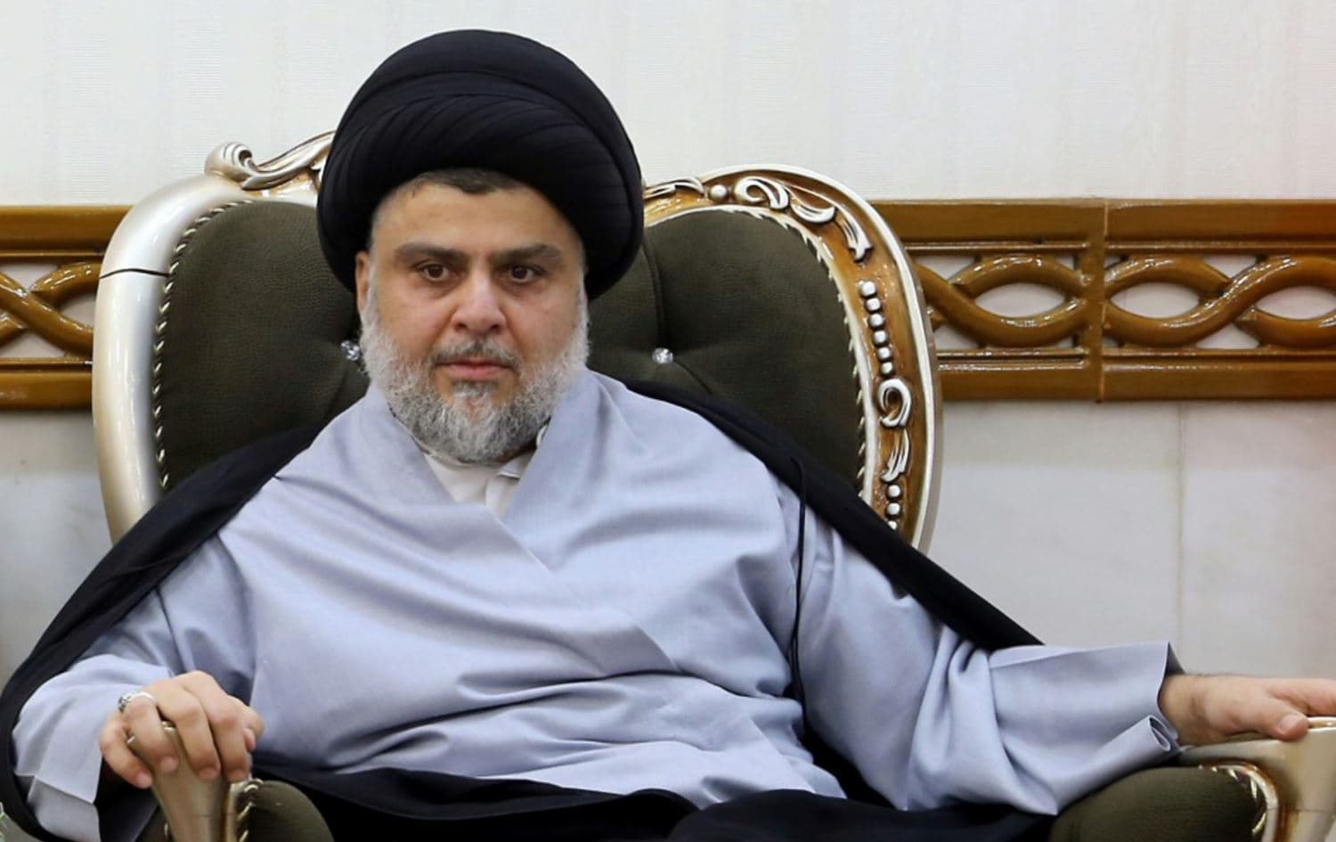 موقتەدا سەدر، رێبەری رەوتی نیشتمانیی شیعە "رەوتی سەدریی پێشوو".