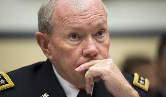Gen. Dempsey in Congress last week. Photo: AP