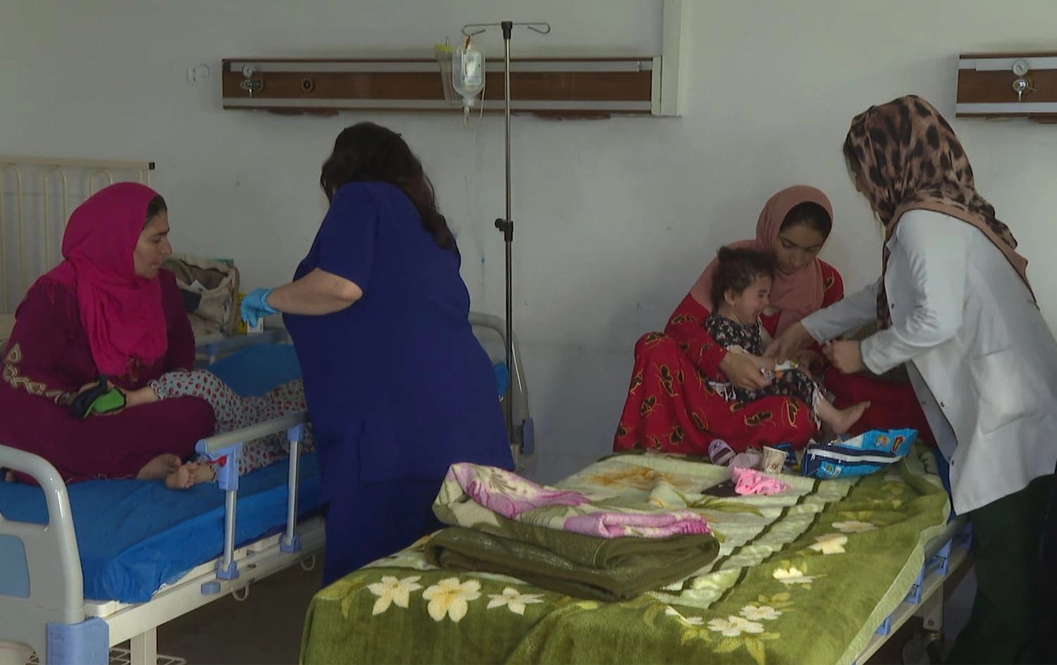 نێو نەخۆشخانەیەکی هەڵەبجە. وێنە: رووداو