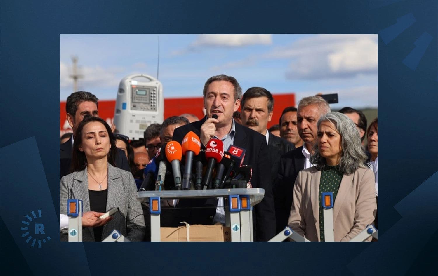 Bakirhan derbarê biryarên Doza Kobaniyê axivî / Wêne: Rûdaw