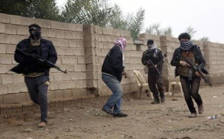 AFP file photo of ISIS fighters. 