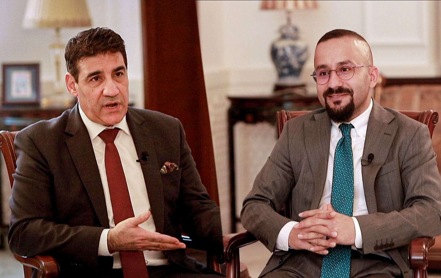 هەڤپەیڤینی مەهدی فەرەج لەگەڵ شۆڕش خالید